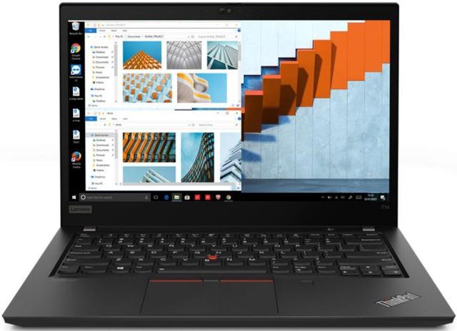 Lenovo ThinkPad T14 Gen 2 (AMD) Laptop 14" AMD Ryzen 5 Pro 5650U 2.3GHz in Black