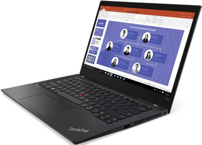 Lenovo ThinkPad T14s Gen 1 (AMD) Laptop 14" - Black - AMD Ryzen 5 PRO 4650U 2.1GHz - 16GB RAM - 256GB