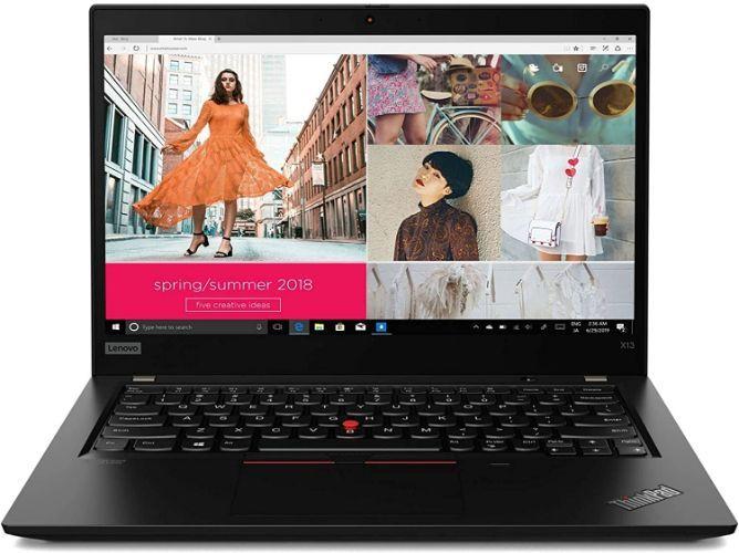 Lenovo ThinkPad X13 Gen 1 (Intel) Laptop 13.3" - Intel Core i7-10510U 1.8GHz - 512GB - Black - 16GB RAM - 13.3 Inch - Excellent