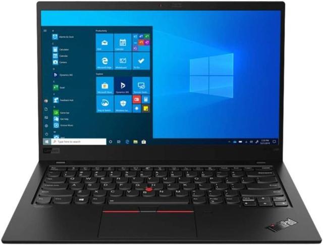 Lenovo ThinkPad X1 Carbon (Gen 8) Laptop 14" Intel Core i5-10210U 1.6GHz in Black in Excellent condition