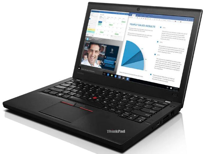 Lenovo ThinkPad X260 Laptop 12.5" - Black - Intel Core i7-6600U 2.6GHz - 16GB RAM - 256GB
