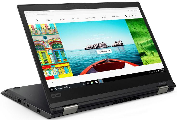 Lenovo ThinkPad X380 Yoga Laptop 13.3" - Black - Intel Core i5-8250U 1.6GHz - 4GB RAM - 256GB