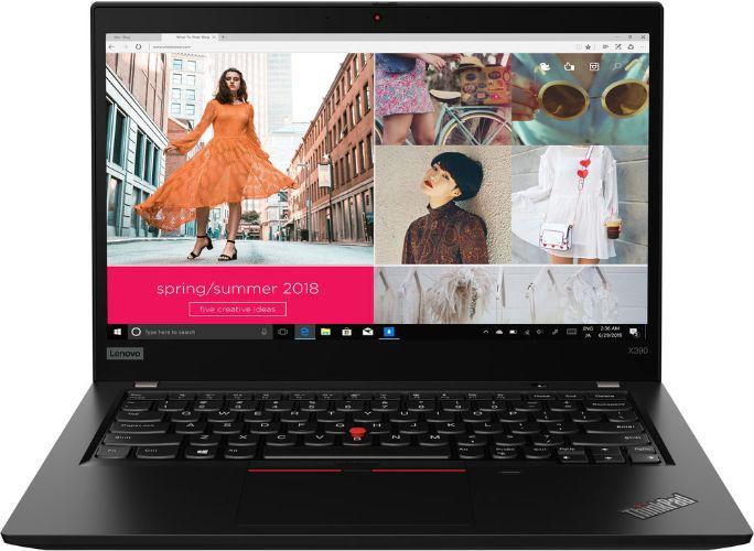 Lenovo ThinkPad X390 Laptop 13.3" - Intel Core i5-8365U 1.6GHz - 256GB - Black - 16GB RAM - 13.3 Inch - Good