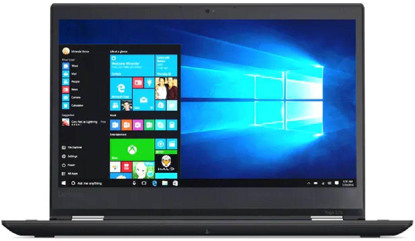 Lenovo  Thinkpad Yoga 370 Laptop 13.3" - Intel Core i5-7200U 2.5GHz - 128GB - Black - 8GB RAM - 13.3 Inch - Good