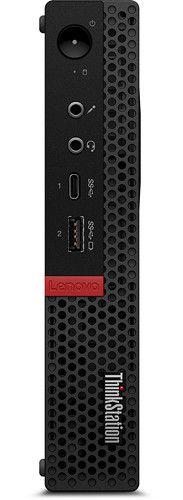 Lenovo ThinkStation P330 Tiny Workstation Mini PC - Intel Core i7-8700 3.2GHz - 256GB - Black - 16GB RAM