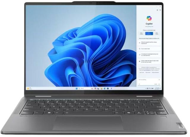 Lenovo Yoga 7 2-in-1 14IML9 Laptop 14" Intel Core Ultra 5 125H 1.3GHz in Storm Grey in Good condition