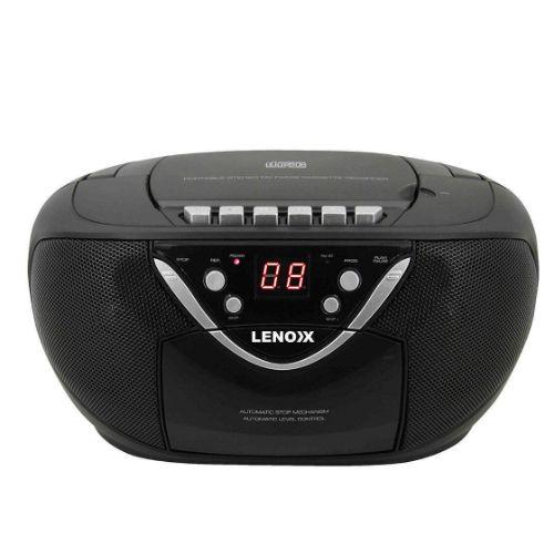 Lenoxx  CD815 Portable Boombox Multifunction Radio - Black - Brand New
