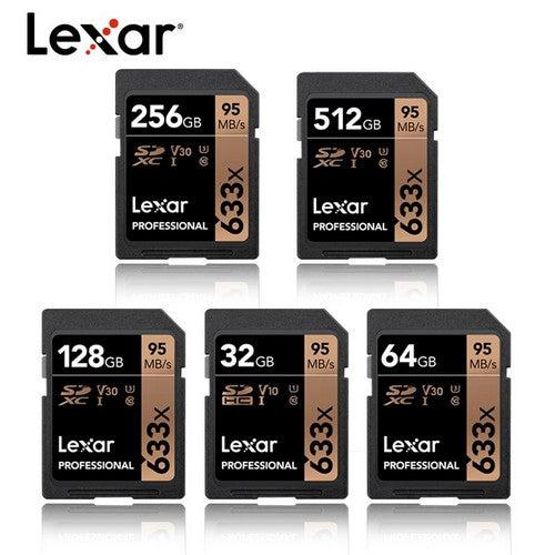 Lexar  High-Performance 633x SDHC/SDXC UHS-I Cards  - 32GB - Black - Brand New