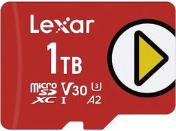 Lexar Play microSDXC UHS-I Card - 512GB - Red