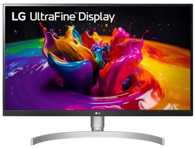 LG  27UL850-W 4K UHD UltraFine IPS Monitor 27" - White - Excellent