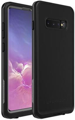 LifeProof FRE Series Phone Case for Samsung Galaxy S10 Plus - Asphalt (Black)