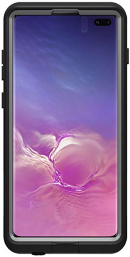 LifeProof FRE Series Phone Case for Samsung Galaxy S10 Plus - Asphalt (Black)