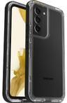 LifeProof Next Phone Case for Galaxy S22 - Black Crystal (Clear/Black)