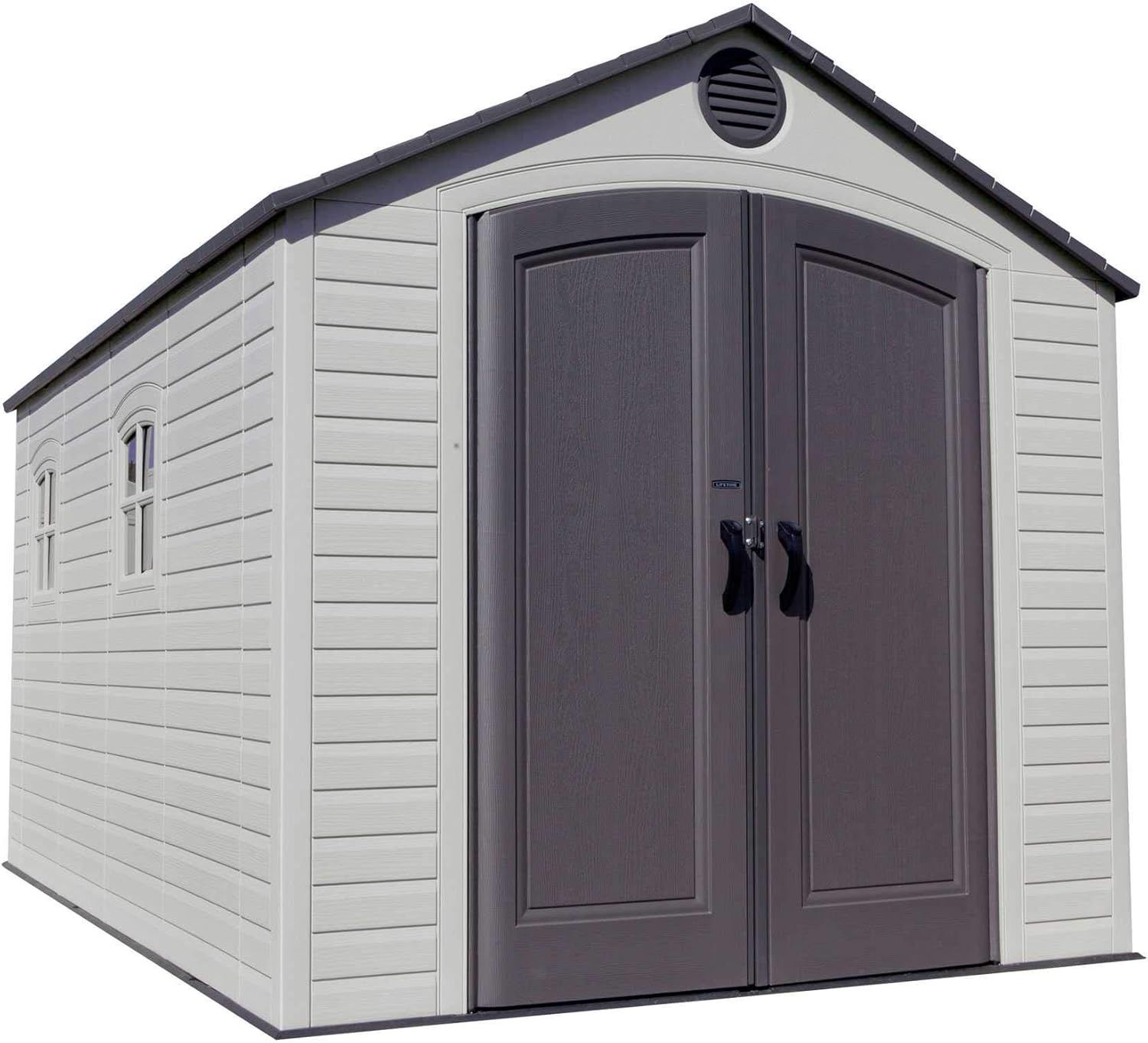 Lifetime 6402 8 ft. x 12.5 ft. Resin Outdoor Storage Shed