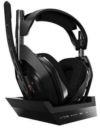 Logitech  ASTRO A50 Wireless Gaming Headset + Base Station - Black/Gold (Xbox) - Brand New