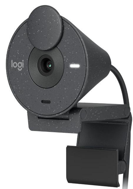 Logitech Brio 300 USB-C Webcam with Privacy Shutter