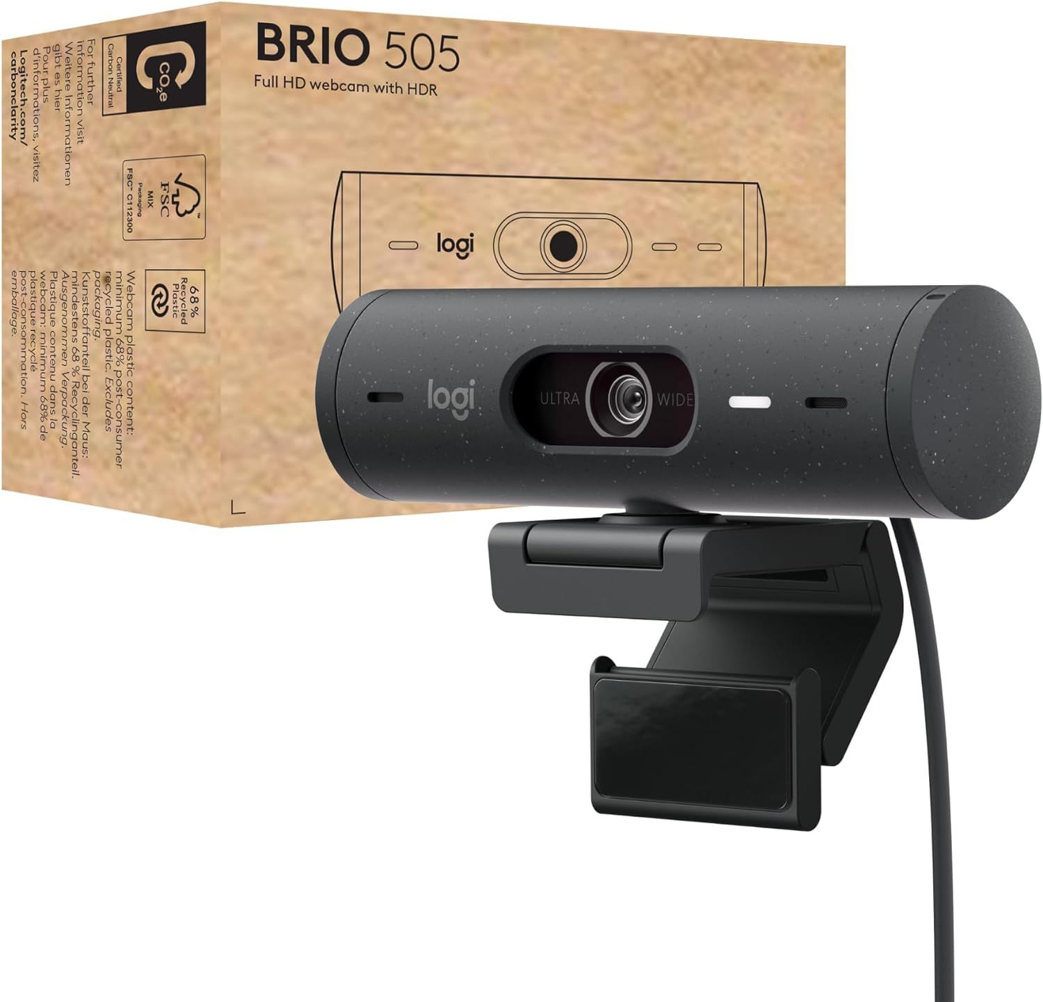 Logitech BRIO 505 Webcam