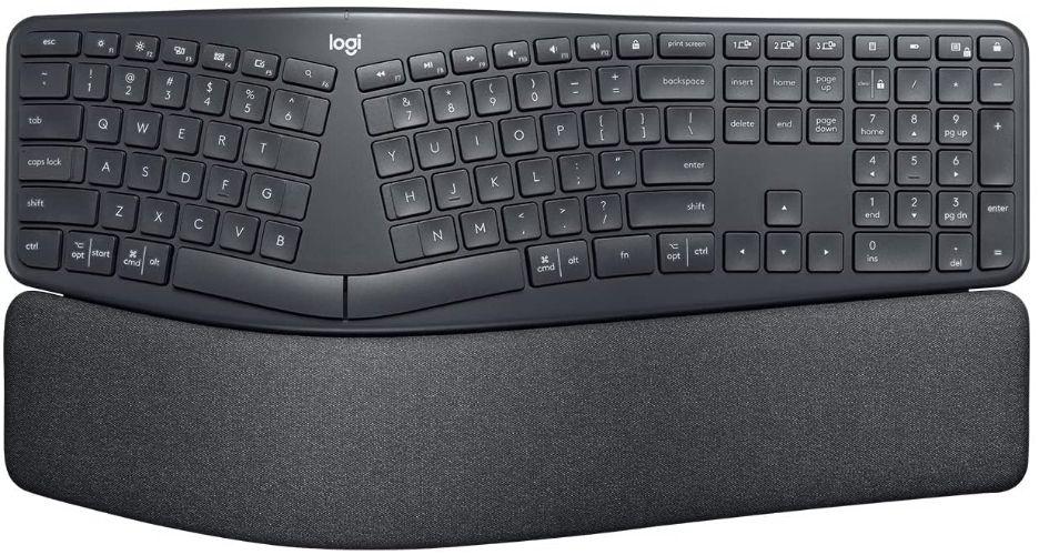 Logitech  ERGO K860 Wireless Ergonomic Keyboard - Black - Brand New
