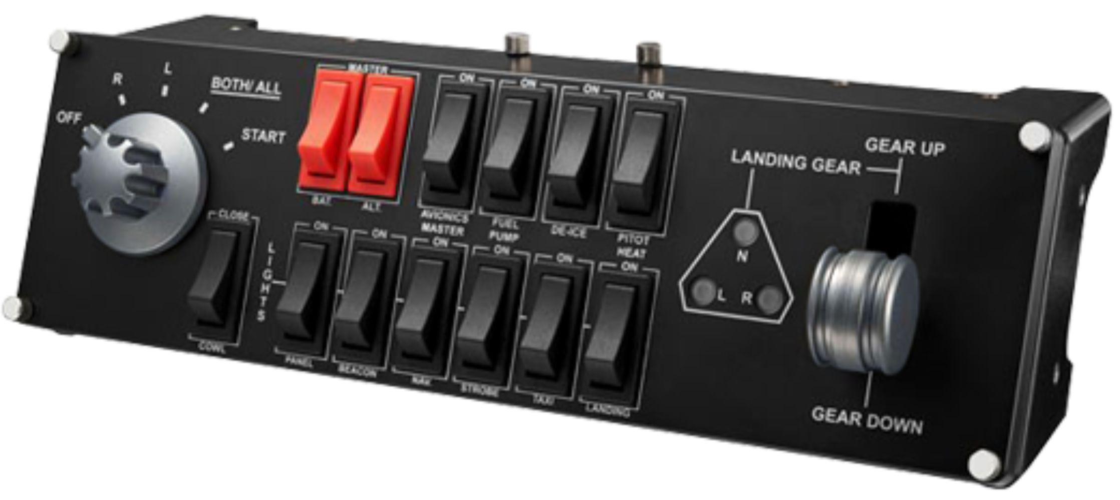 Logitech G Saitek Pro Flight Simulator Aircraft Switch Panel