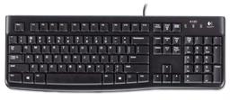 Logitech K120 Ergonomic Desktop Wired Keyboard - Black