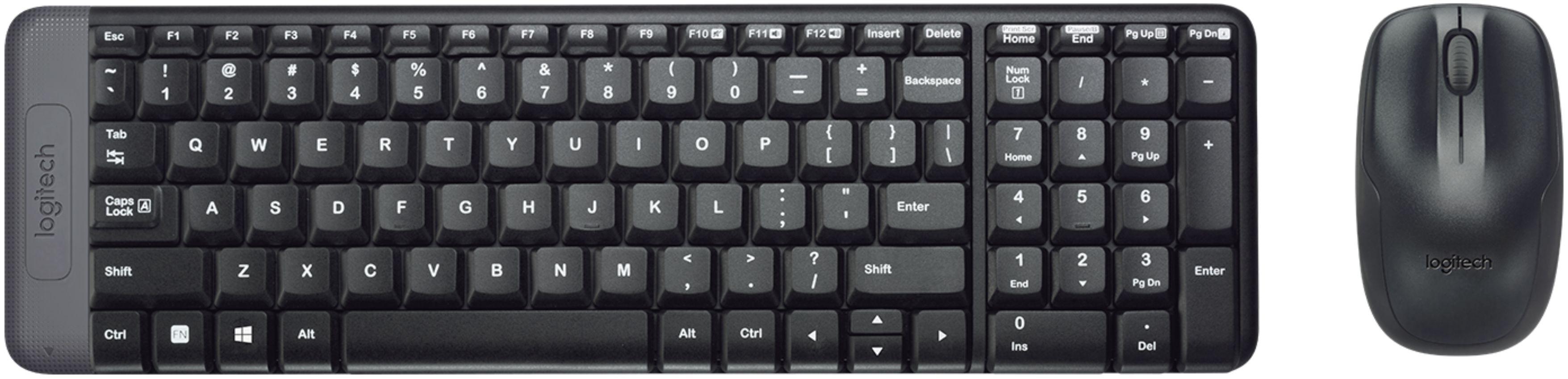 Logitech  MK220 Wireless Keyboard And Mouse Combo - Black - Brand New