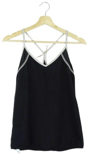 Lorna Jane  Women Singlet Top S - Black - Excellent