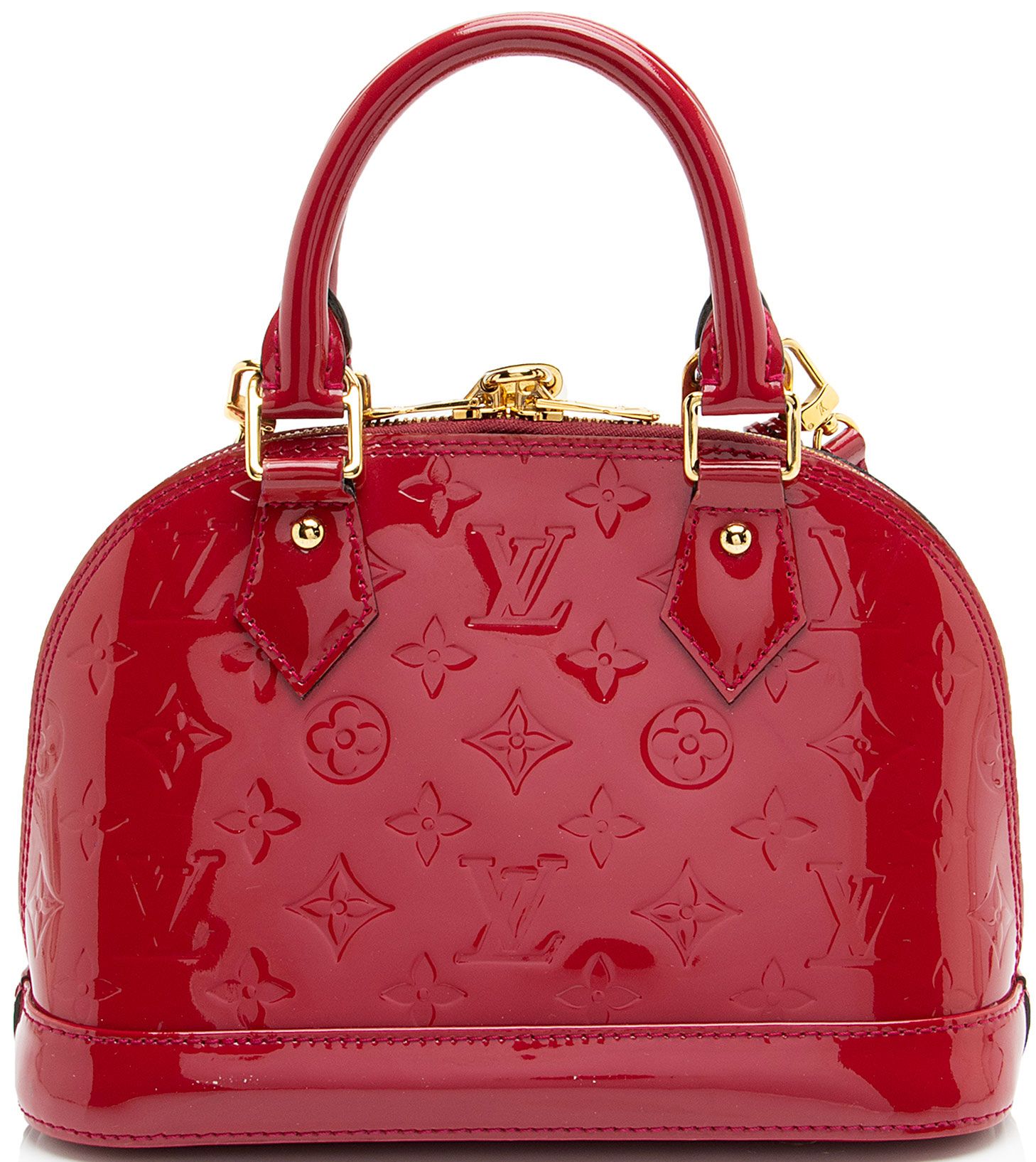 Louis Vuitton Monogram Vernis Alma BB Satchel