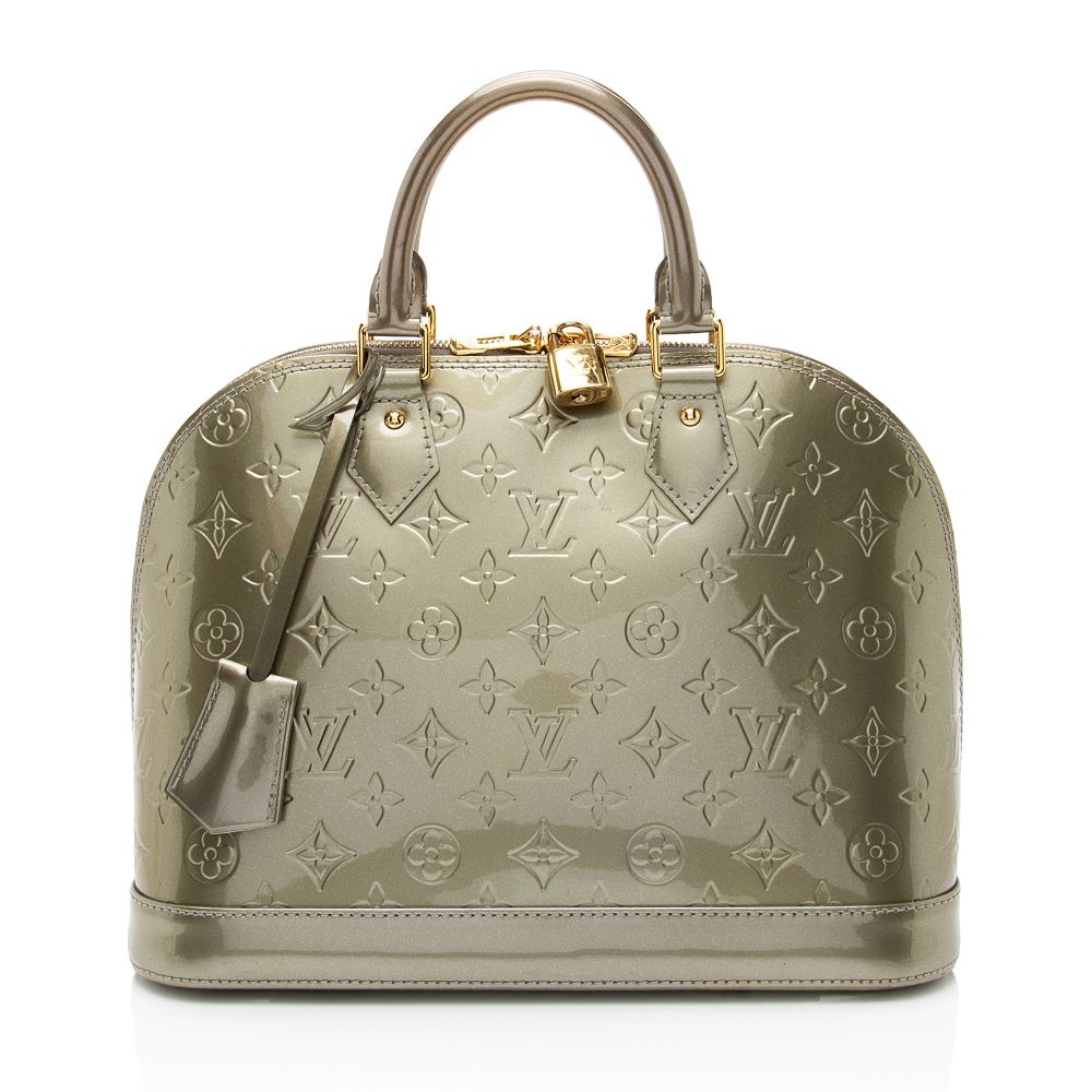 Louis Vuitton Monogram Vernis Alma PM Satchel