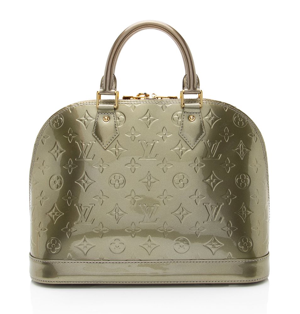 Louis Vuitton Monogram Vernis Alma PM Satchel