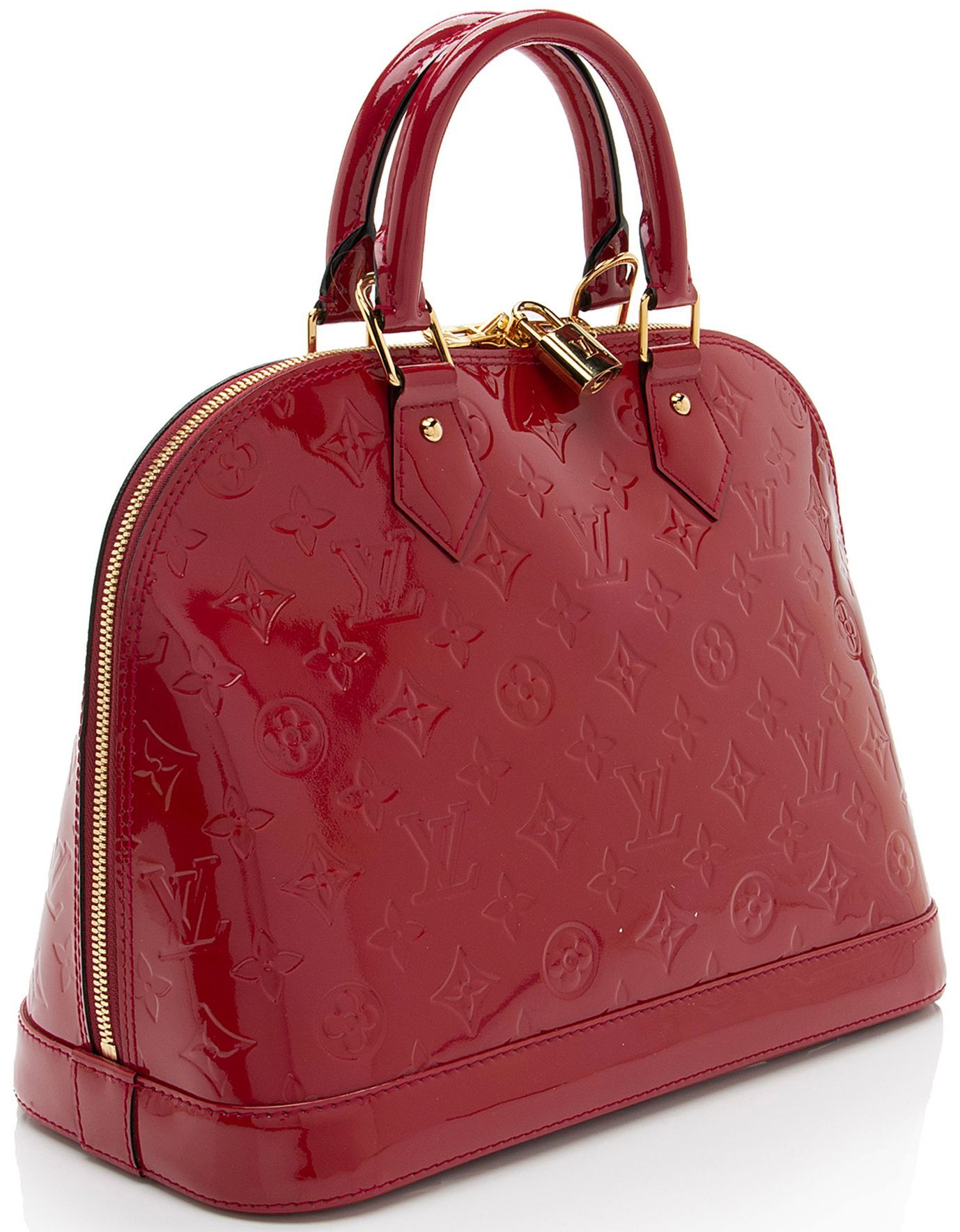 Louis Vuitton Monogram Vernis Alma PM Satchel