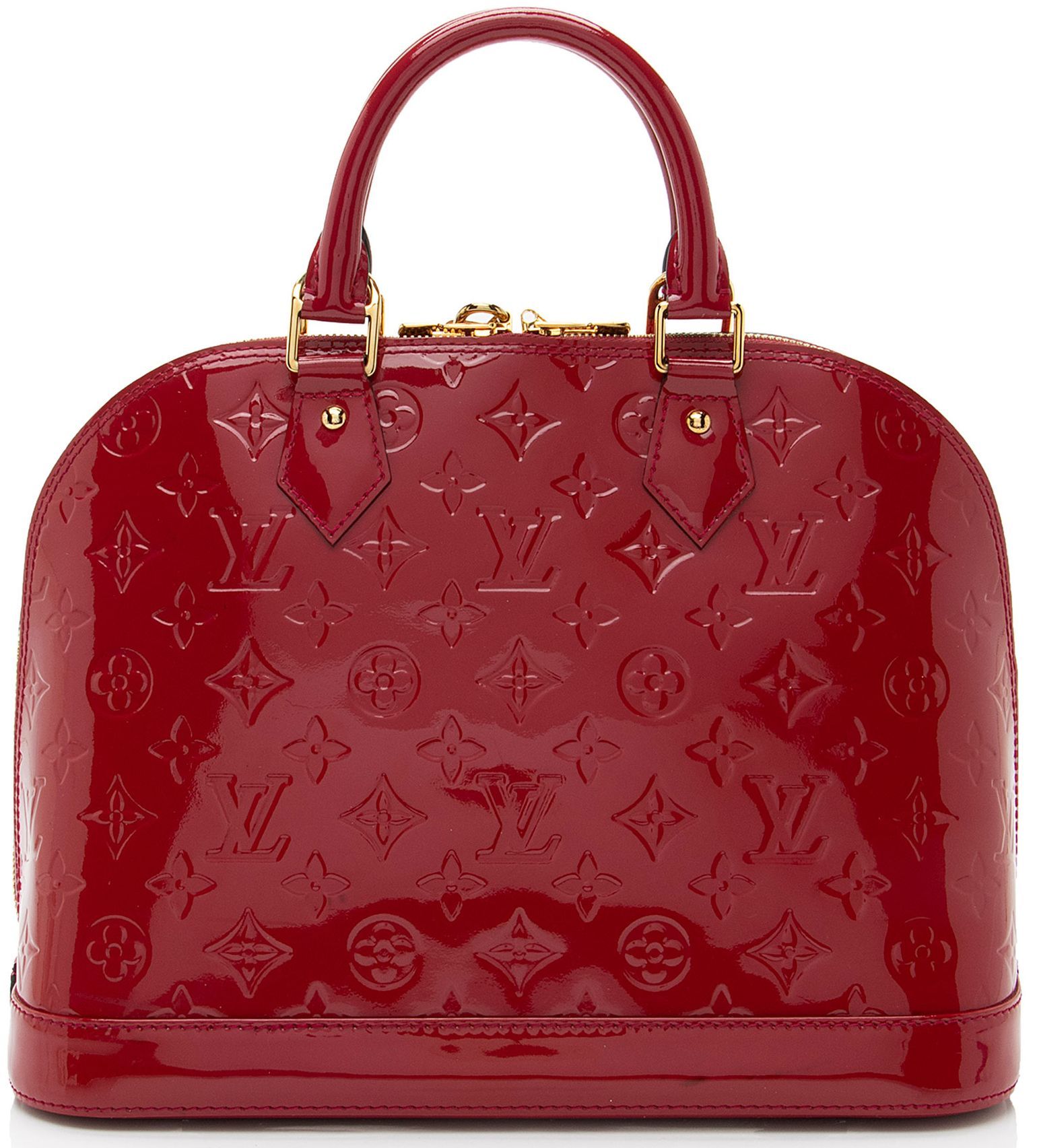 Louis Vuitton Monogram Vernis Alma PM Satchel