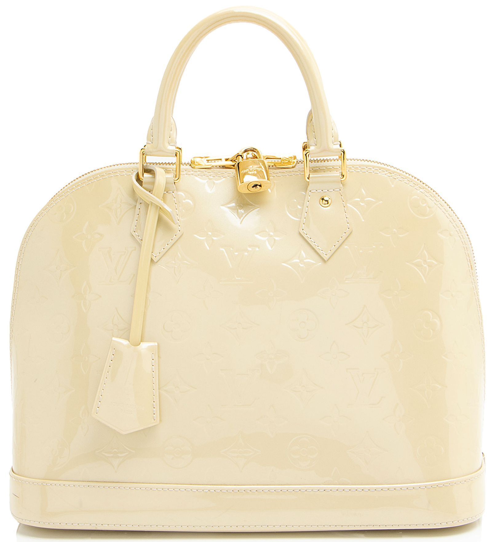 Louis Vuitton Monogram Vernis Alma PM Satchel