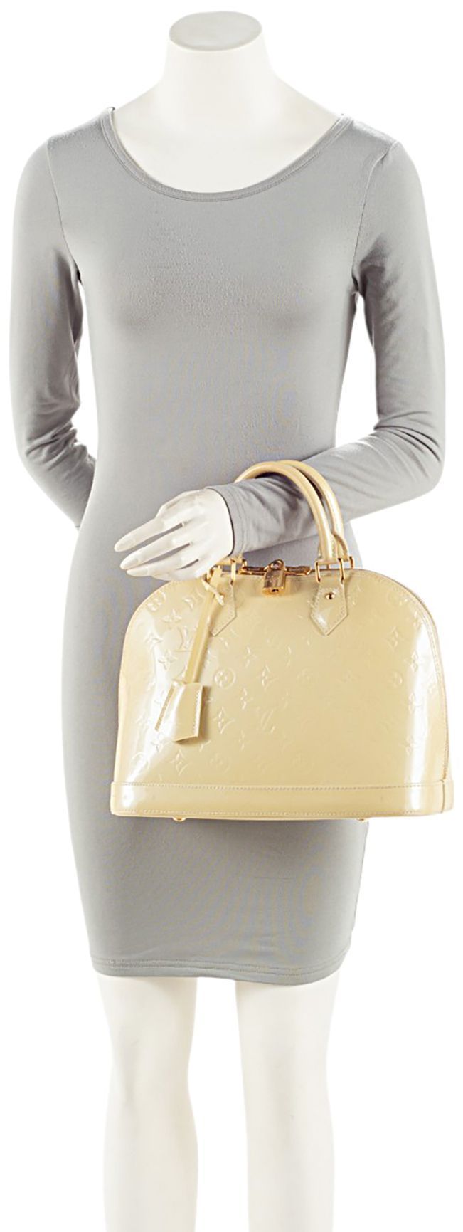 Louis Vuitton Monogram Vernis Alma PM Satchel