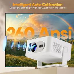 Magcubic HY300Max 8K WiFi 6 Portable Projector - White