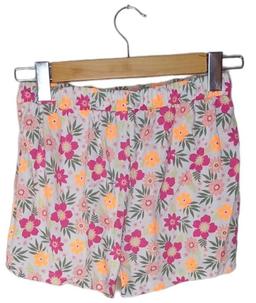 Mango Mini Floral Kids Shorts Age 16 - Pink/White/Orange