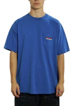 Marlboro Cigarettes Pocket Tee L - Blue