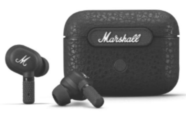 Marshall Motif A.N.C Wireless Earbuds in Black in Acceptable condition