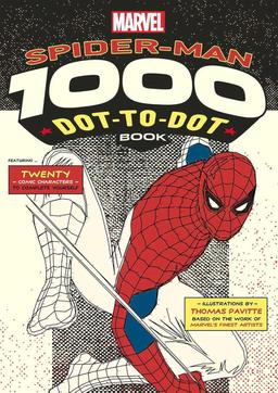 Marvel: Spider-Man1000 dot-to-dot book by Thoms Pavtte