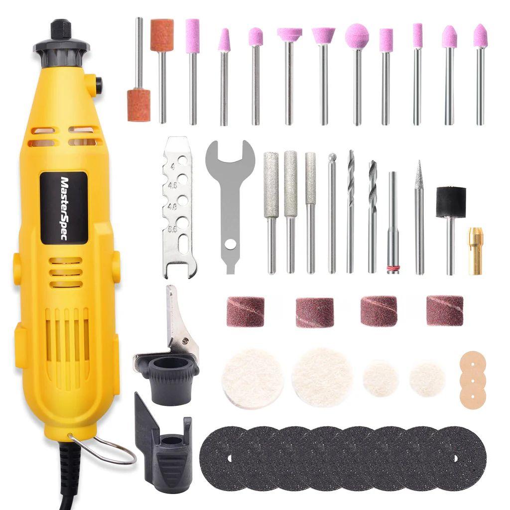 MasterSpec  Rotary Tool Kit Multi Acces - Yellow - Brand New