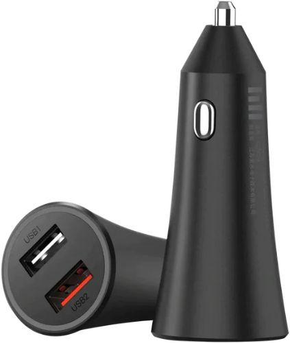 Xiaomi  37W Mi Dual Car Charger - Black - Brand New