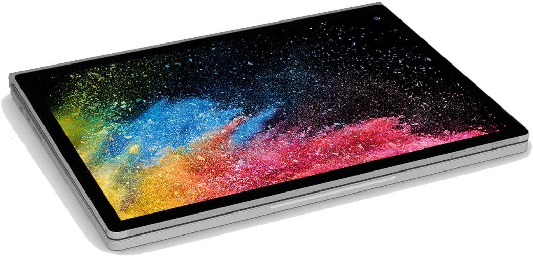 Microsoft Surface Book 2 15" - Silver - Intel Core i7-8650U 1.9GHz - 16GB RAM - 512GB