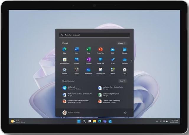 Microsoft Surface Go 4 in Platinum