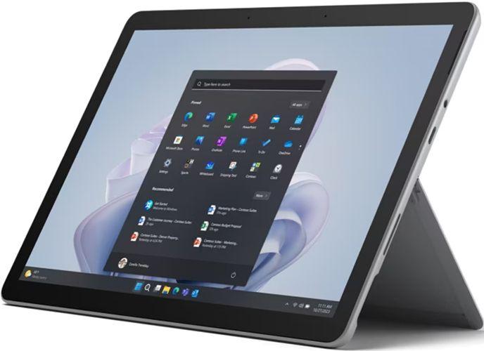 Microsoft Surface Go 4 - 128GB - WiFi - Intel Processor N200 3.7GHz - 8GB RAM - Platinum