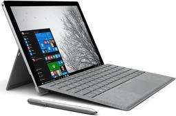 Microsoft Surface Pro 4 with Keyboard - 128GB - Intel Core i5-6300U 2.4GHz - 4GB RAM - Silver (Grey Keyboard)