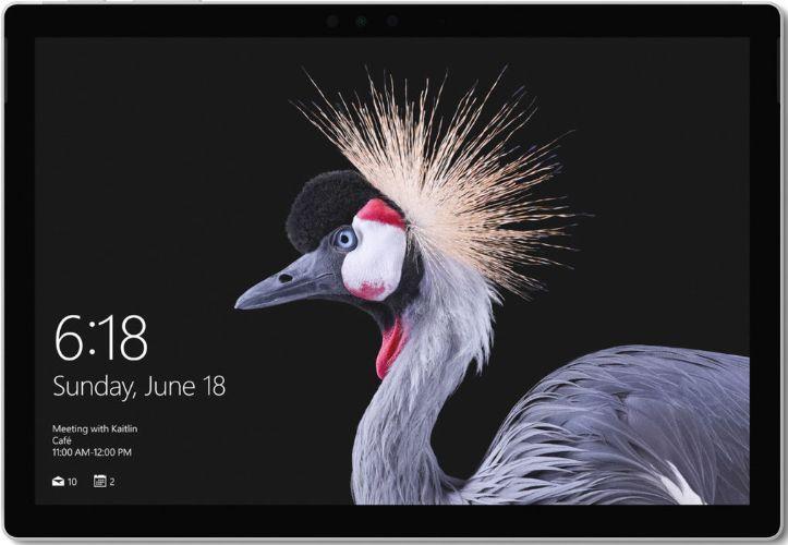 Microsoft  Surface Pro 5 with Surface Pro Type Cover - Intel Core i5-7300U 2.6GHz - 128GB - Silver/Black - WiFi - 4GB RAM - 12.3 Inch - Excellent