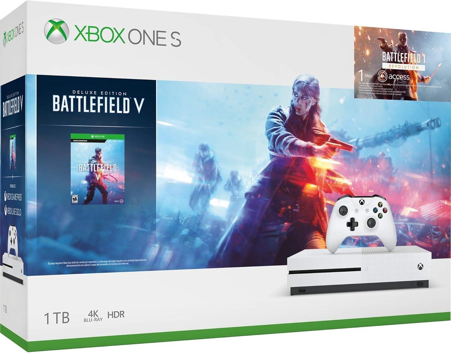 Microsoft Xbox One S Battlefield 5 Deluxe Edition