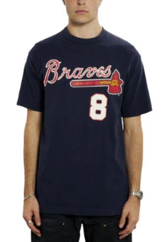 MLB  Atlanta Braves Tee L - Blue - Excellent