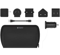 Mophie Universal Wireless Charge Stream Travel Kit - Black