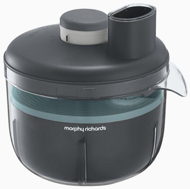 Morphy Richards  PrepStar Compact Food Processor - Grey - Premium