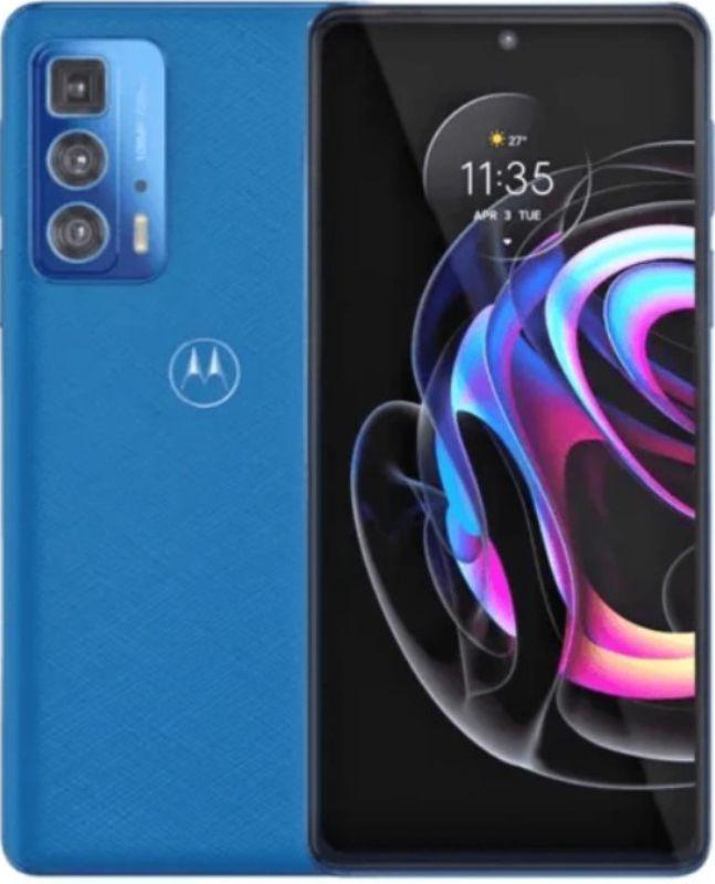 Motorola  Edge 20 Pro - 256GB - Blue Vegan Leather - 12GB RAM - Premium
